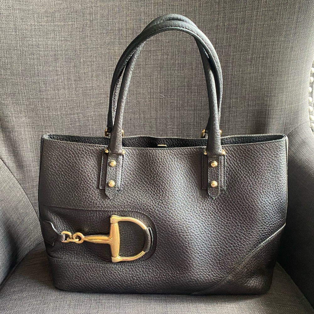 Gucci Half Horsebit Hasler Leather Bag